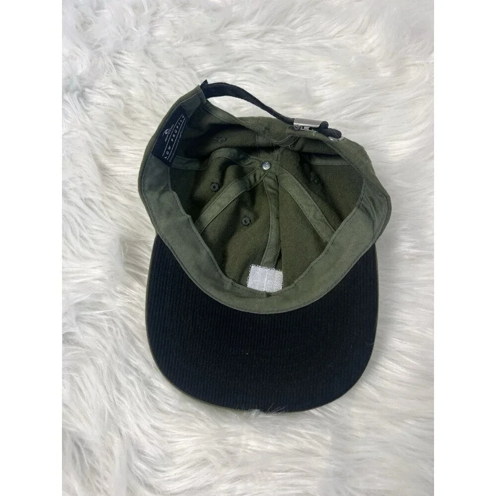Rip Curl Army Green Cotton Wetty Adjust Cap Baseball Trucker Surf NWOT